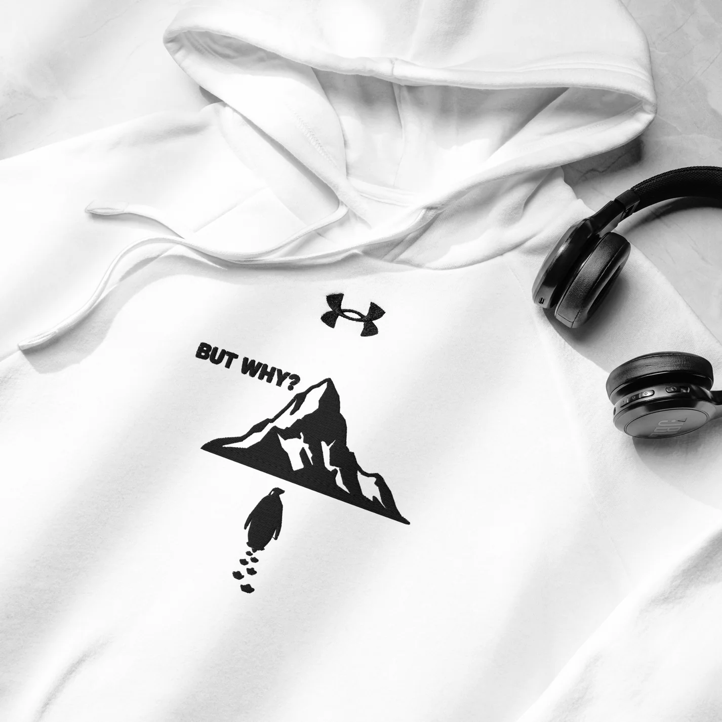 Hoodie brodé Under Armour Nihilist Penguin