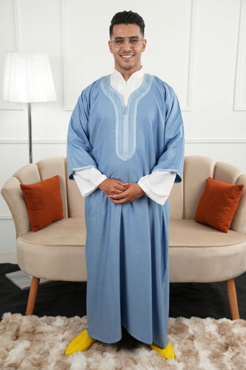 Gandoura Gabardine