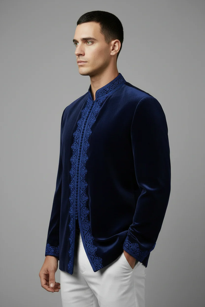 Tuxedo en velours