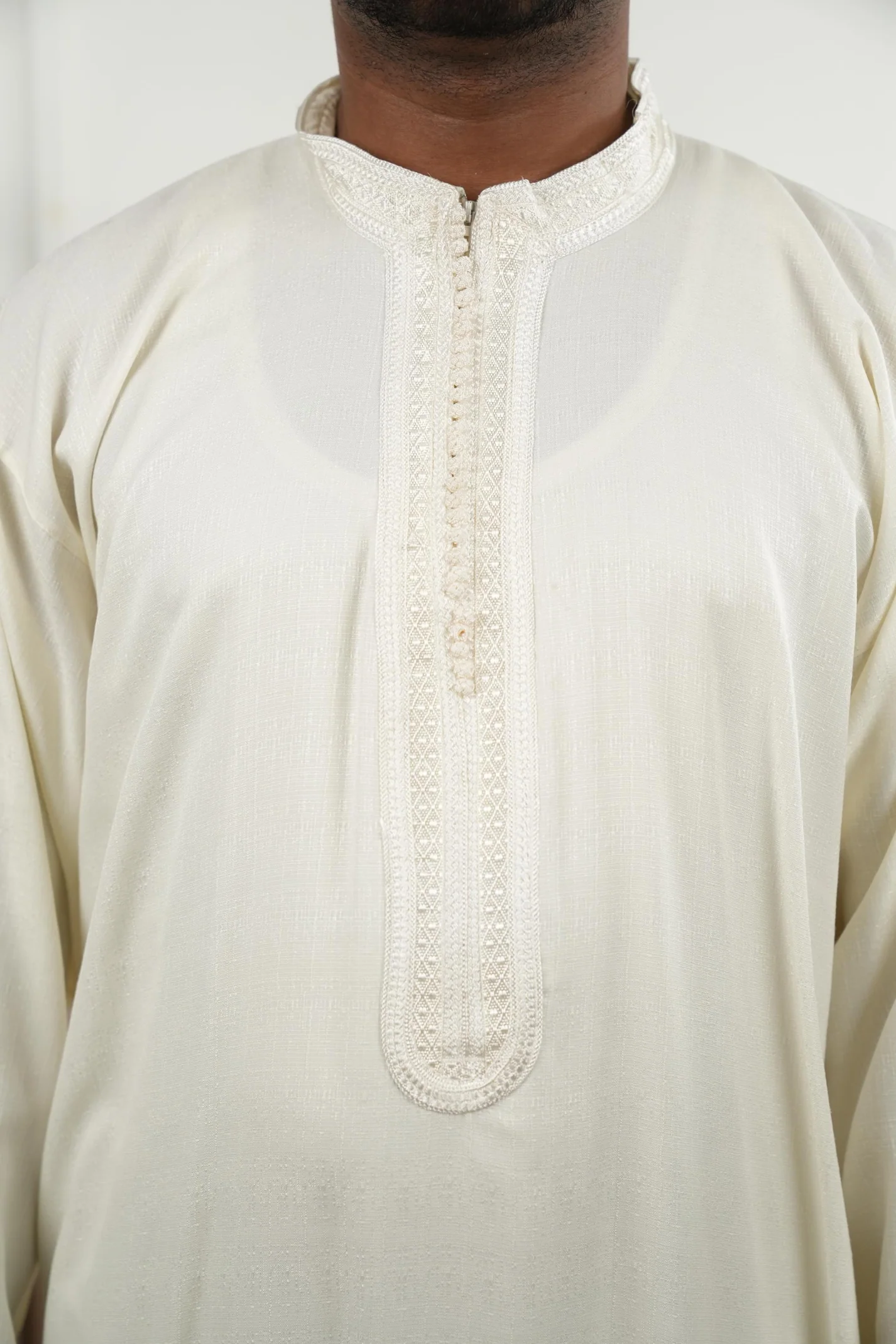 Qmiss Gabardine Blanc cassé