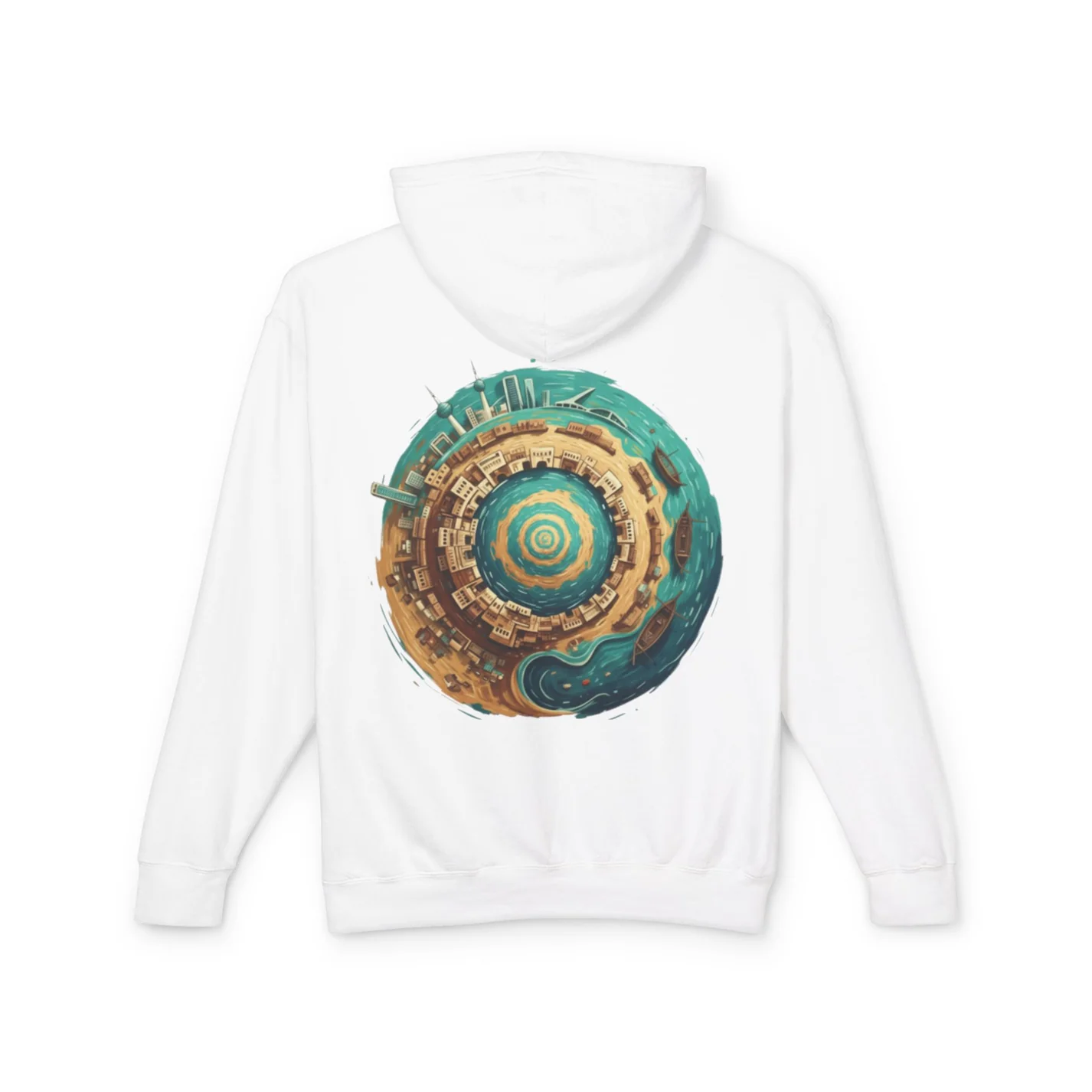 Planetary Beach Circle Hoodie   Size - S