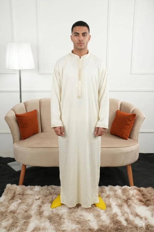 Qmiss Gabardine Blanc cassé
