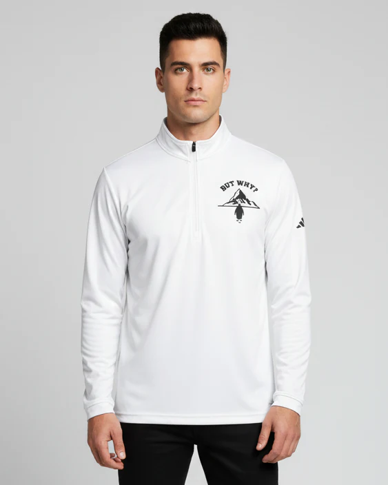 Nihilist Penguin Adidas Quarter zip