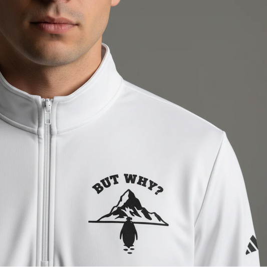 Nihilist Penguin Adidas Quarter zip
